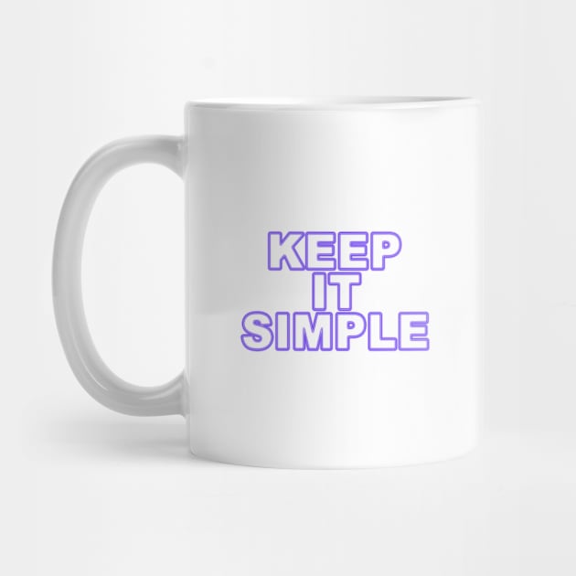 Keep it simple (purple) by Sinmara